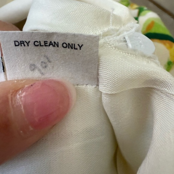 Milly Strapless Dress with Yellow Floral Design - Picture 7 of 7